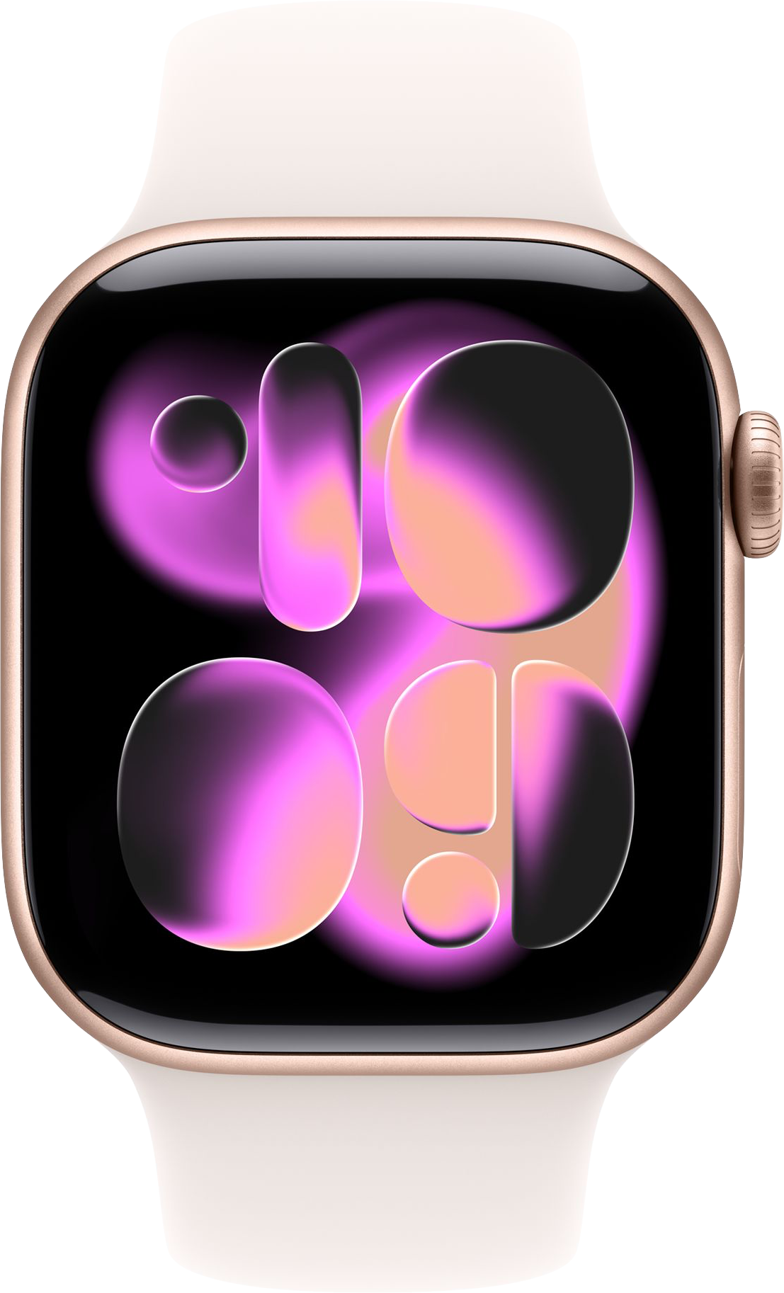 Apple Watch Series 11 GPS 42mm Rose Gold Alu. Case w. Light Blush S. Band - S/M