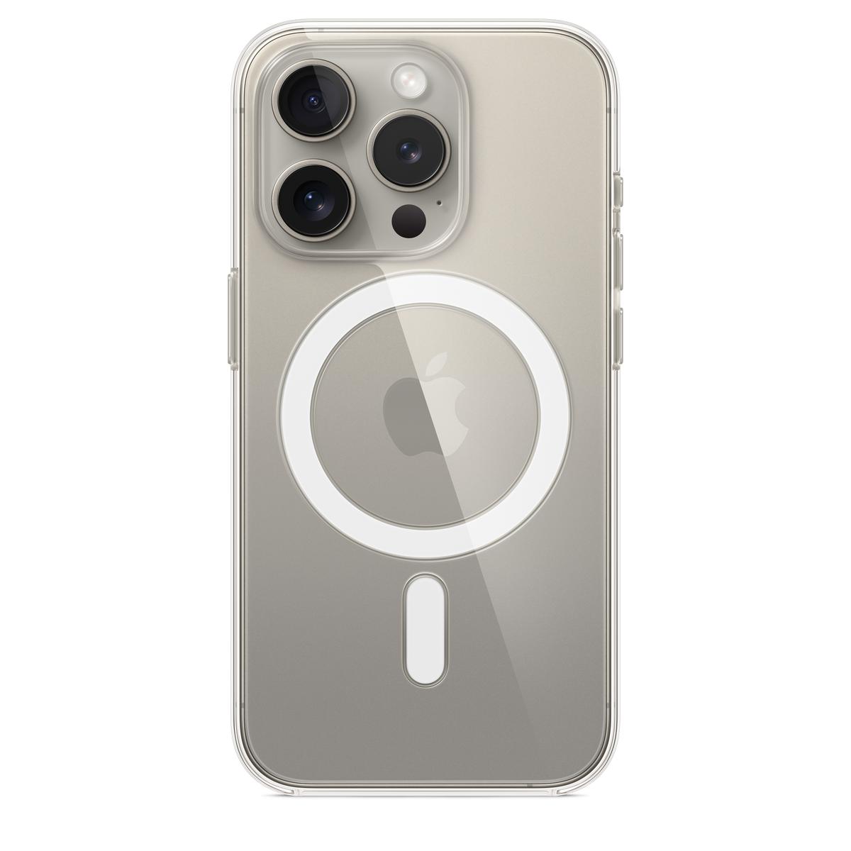 Чохол для iPhone 15 Pro Clear Case with MagSafe