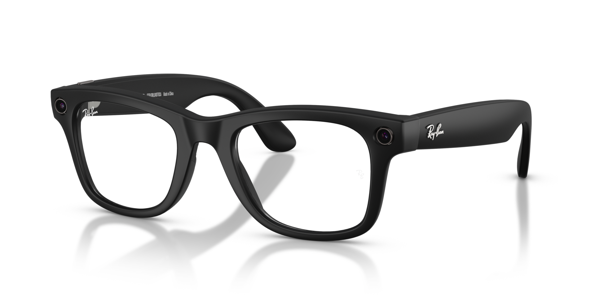 Ray-Ban Meta Wayfarer Gen 2 Standard Matte Black Frame/Clear to Grey Transitions