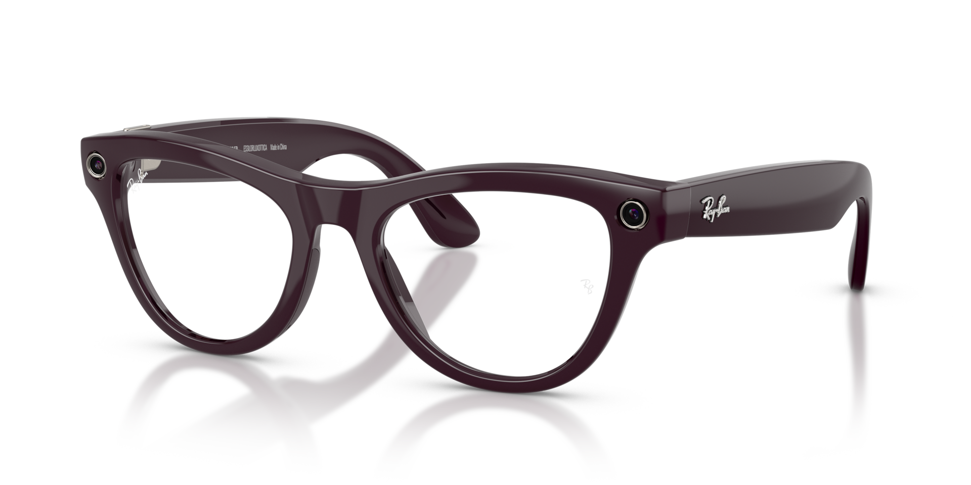 Ray-Ban Meta Skyler Gen 2 Standard Shiny Mystic Violet Frame/Clear to Amethyst Transition
