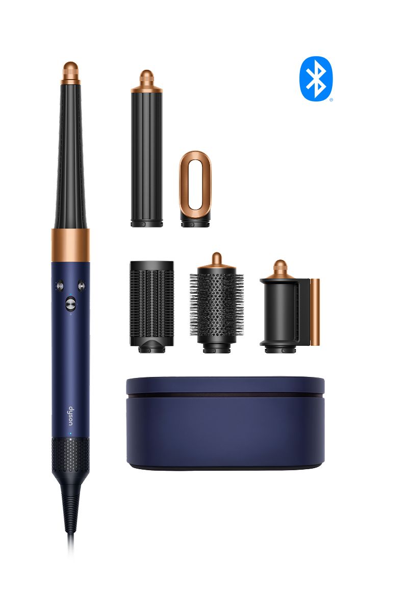 Dyson Airwrap i.d. Multi-Styler and Dryer Straight to Wavy Prussian blue/Rich copper