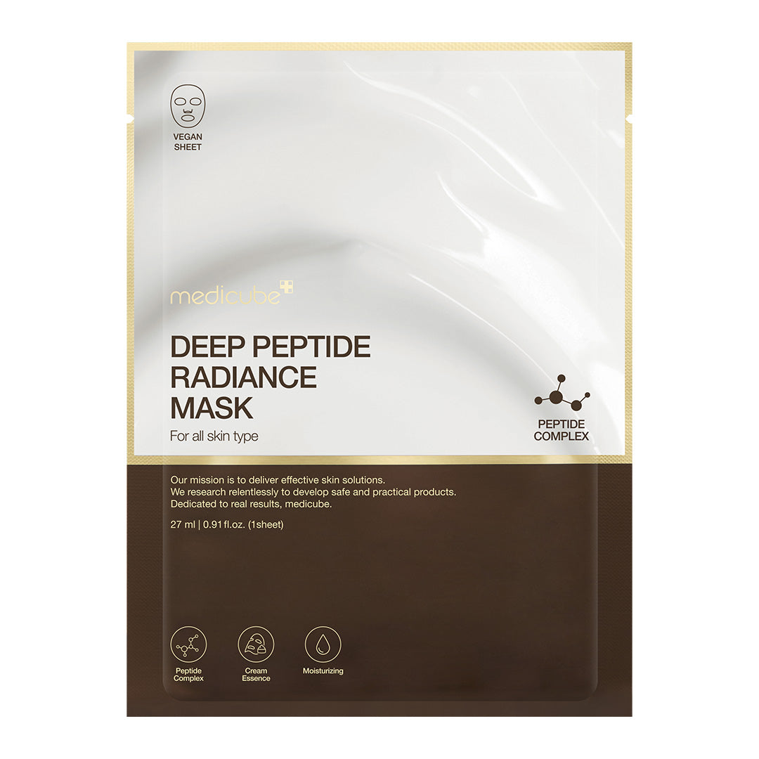 Medicube Deep Peptide Radiance Mask - Регенеруюча маска з кремовою есенцією з пептидами
