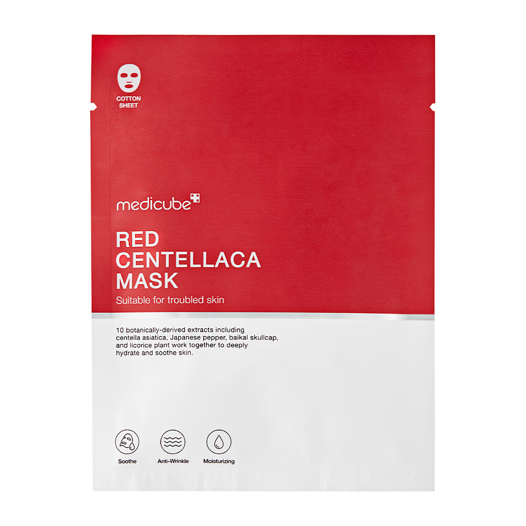 Medicube Red Centellaca Mask - Заспокійлива тканинна маска для обличчя