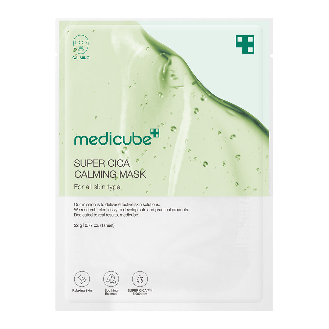 Medicube Super Cica Calming Mask - Заспокійлива тканинна маска для обличчя