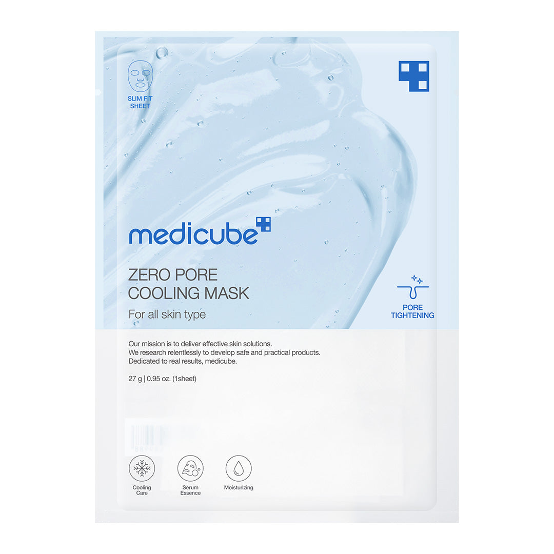 Medicube Zero Pore Cooling Mask - Охолоджуюча тканинна маска для звуження пор і контролю жирності шкіри