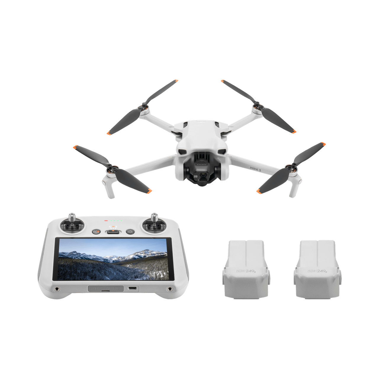 DJI Mini 3 with DJI RC Remote Fly More Combo